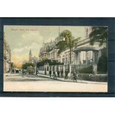 CIUDAD DE BUENOS AIRES ANTIGUA TARJETA POSTAL AVENIDA ALVEAR